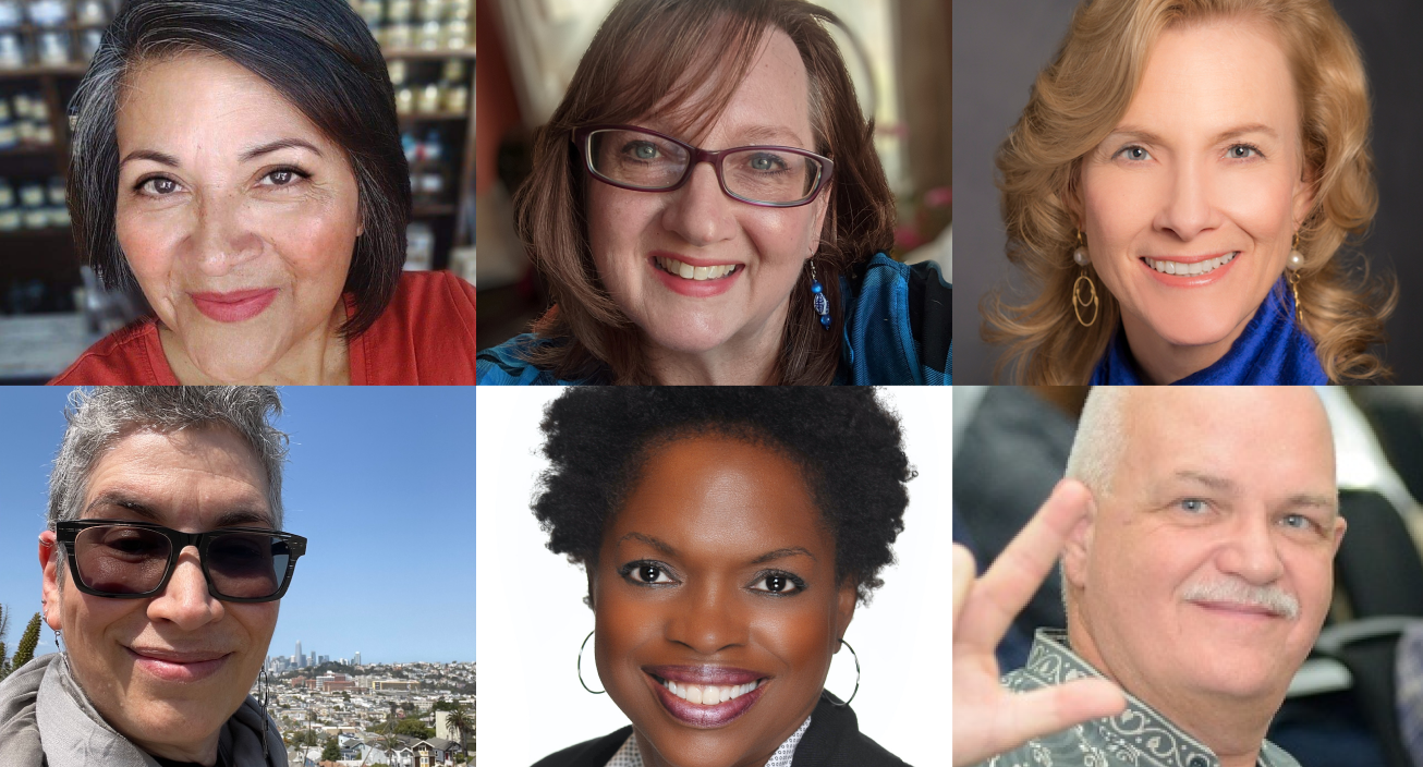 A grid of six headshots of smiling employees over the age of 50.